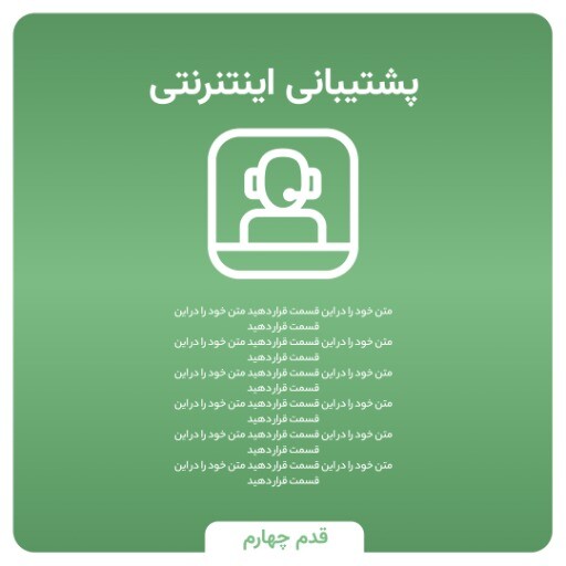 پشتیبانی اینترنتی