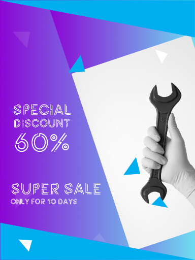 فروش ویژه، ابزار و آچار و چکش