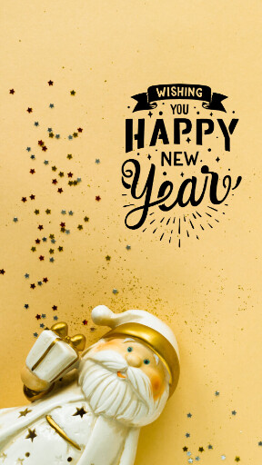 عکس خفن کارت تبریک سال نو میلادی 2025