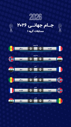 مسابقات گروهی جام جهانی ۲۰۲۶