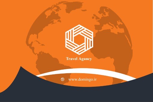 کارت ویزیت آژانس مسافرتی ۱